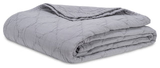Providence Easton Blanket, Light Gray, Twin, Blankets