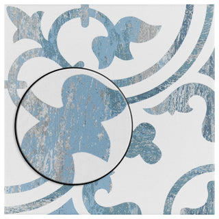 Cassis Arte Blue Porcelain Floor and Wall Tile