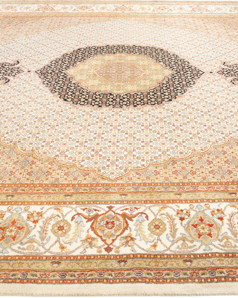Mogul, One-of-a-Kind Hand-Knotted Area Rug Green, 8'2"x10'4"