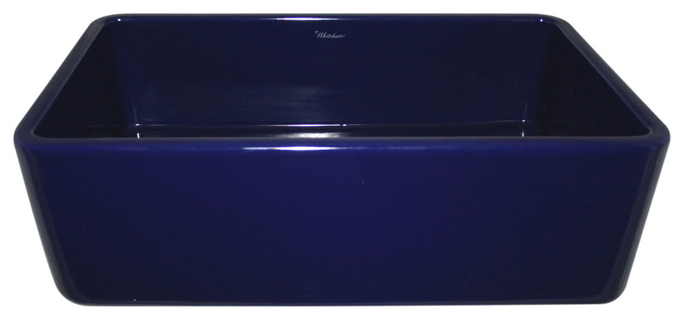 Farmhaus Fireclay Duet Series Reversible Sink With Smooth Front Apron