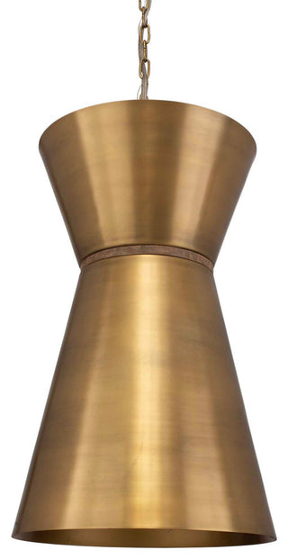 Uttermost Crocker Brass 1 Light Mini Pendant