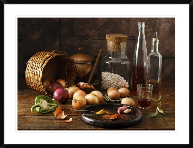 "Smells" Framed Digital Print by Luiz Laercio, 44x33"