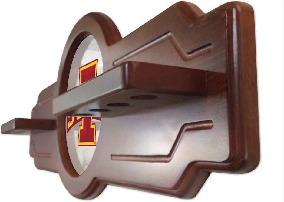 Iowa State Cue Rack, Chardonnay Finish