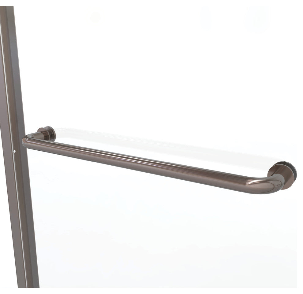 Miseno MSDFVR5412581270 Forever 70"H x 56" - 58-1/2"W Sliding - Brushed Nickel