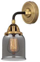 Small Bell Sconce, Black Antique Brass, Plated Smoke