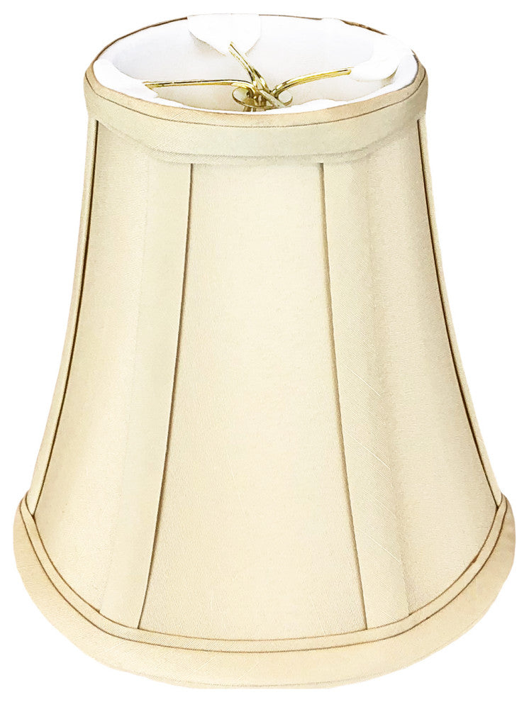 Royal Designs True Bell Basic Lamp Shade, Flame Clip Fitter, Beige, Single