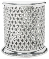 Safavieh Metal Lace Table Stool, Silver