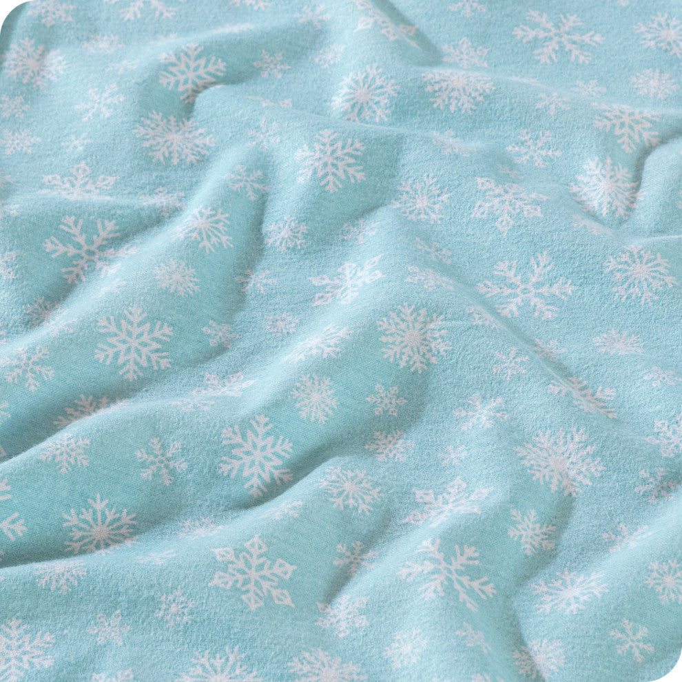 Bare Home Cotton Flannel Sheet Set, Snowdrift, King