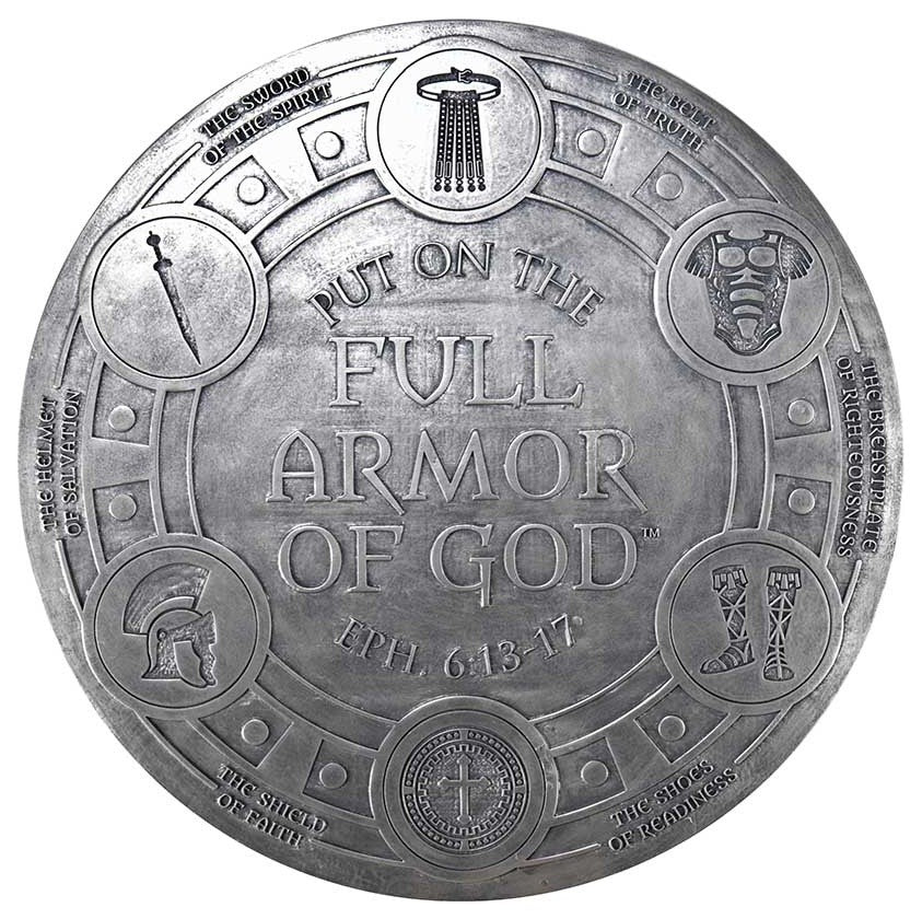 Wall Plaque, Armor of God Rsn