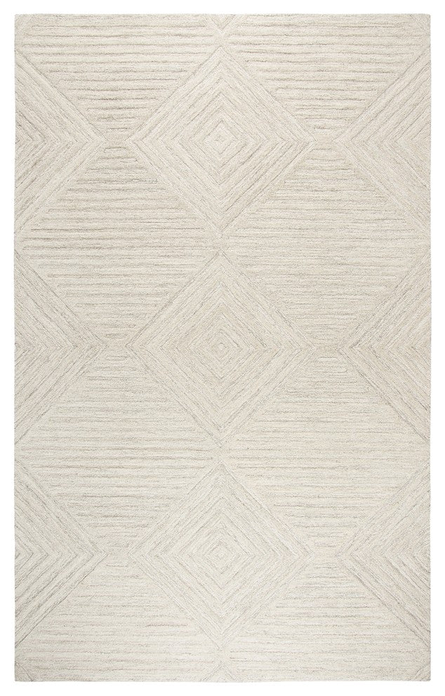 Rizzy Home Idyllic ID917A Natural Solid Area Rug, Rectangular 10'x13'