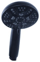 No-Drill Conversion Slide Bar Shower Head With Diverter, Matte Black