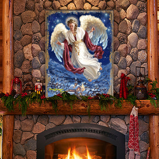 Peace on Earth Wooden Block, 48 X 36
