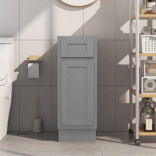 Vanity Art Vanity Cabinet Only, 12", Silver