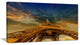 "Dramatic Sky Above Paris Eiffel Tower in Paris" Cityscape Art, 40"x20"