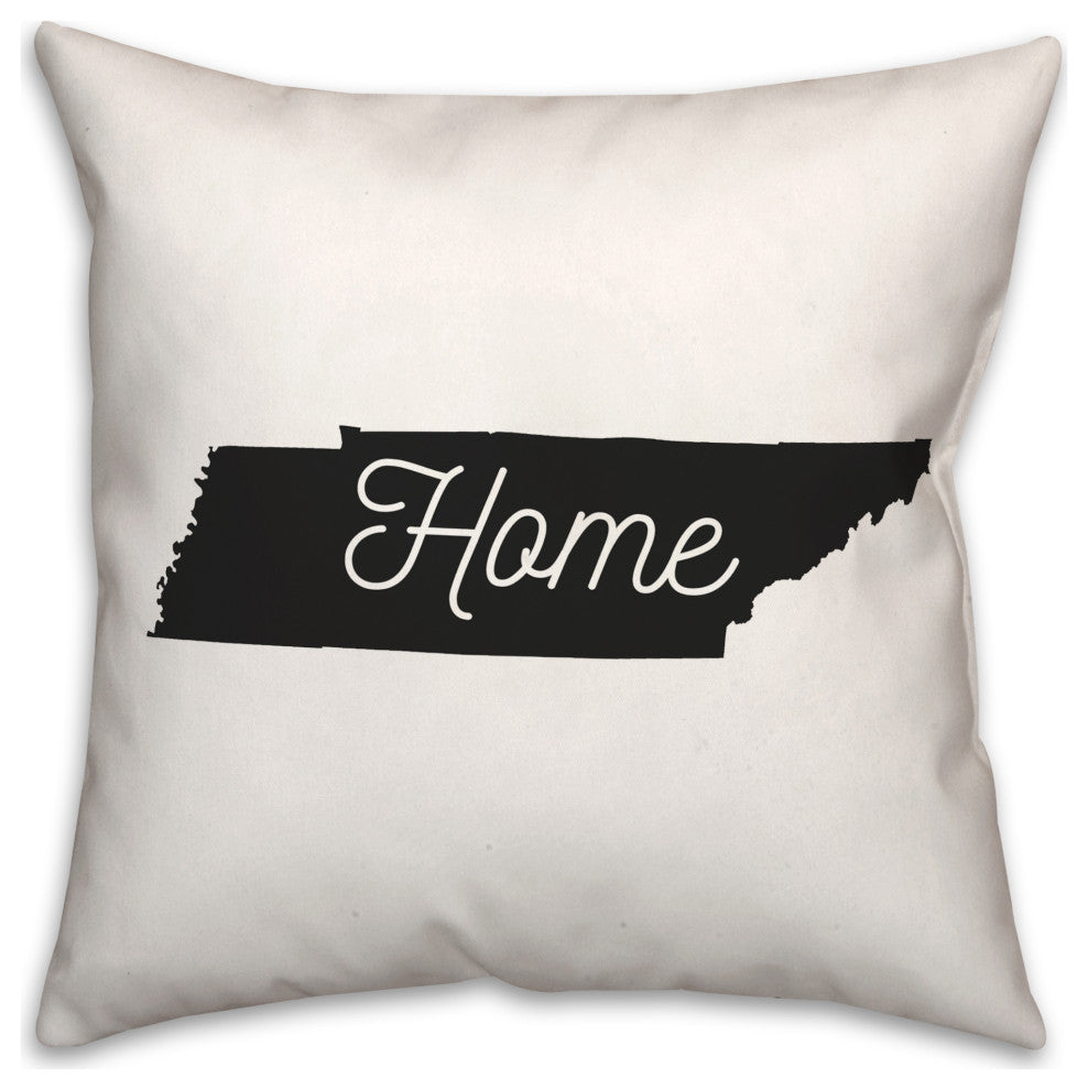 Tennessee Home 18x18 Spun Poly Pillow