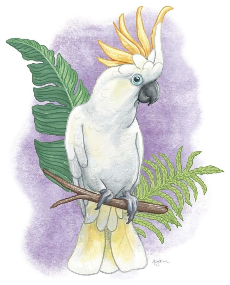 "Tropical Flair III" Digital Paper Print by Mary Urban, 38"x50"