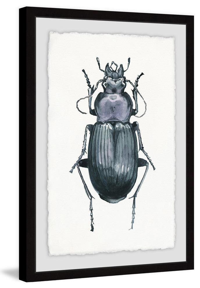 "Armored Bug" Framed Painting Print, 16"x24"