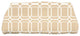 28 x 58-inch, O the Fun, Geometric Print Bath Towel, Taupe