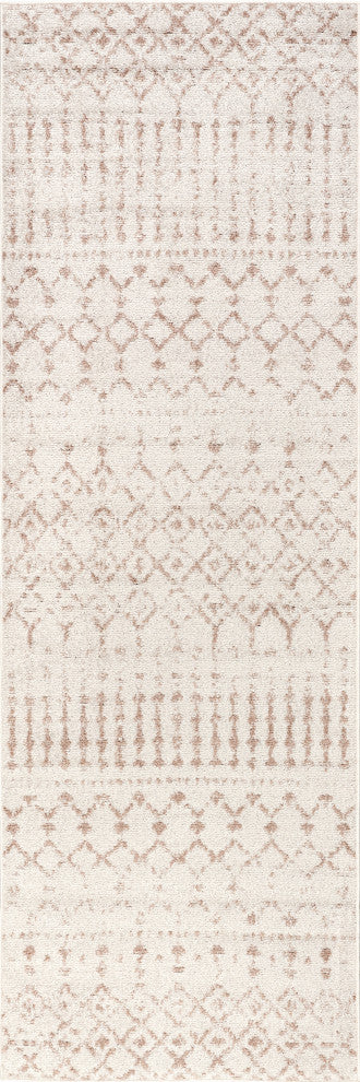 Nuloom Moroccan Blythe Area Rug, Neutral 2' 6" x 6'