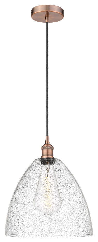 Innovations 616-1P-AC-GBD-124-LED 1-Light Mini Pendant, Antique Copper