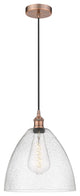 Innovations 616-1P-AC-GBD-124-LED 1-Light Mini Pendant, Antique Copper