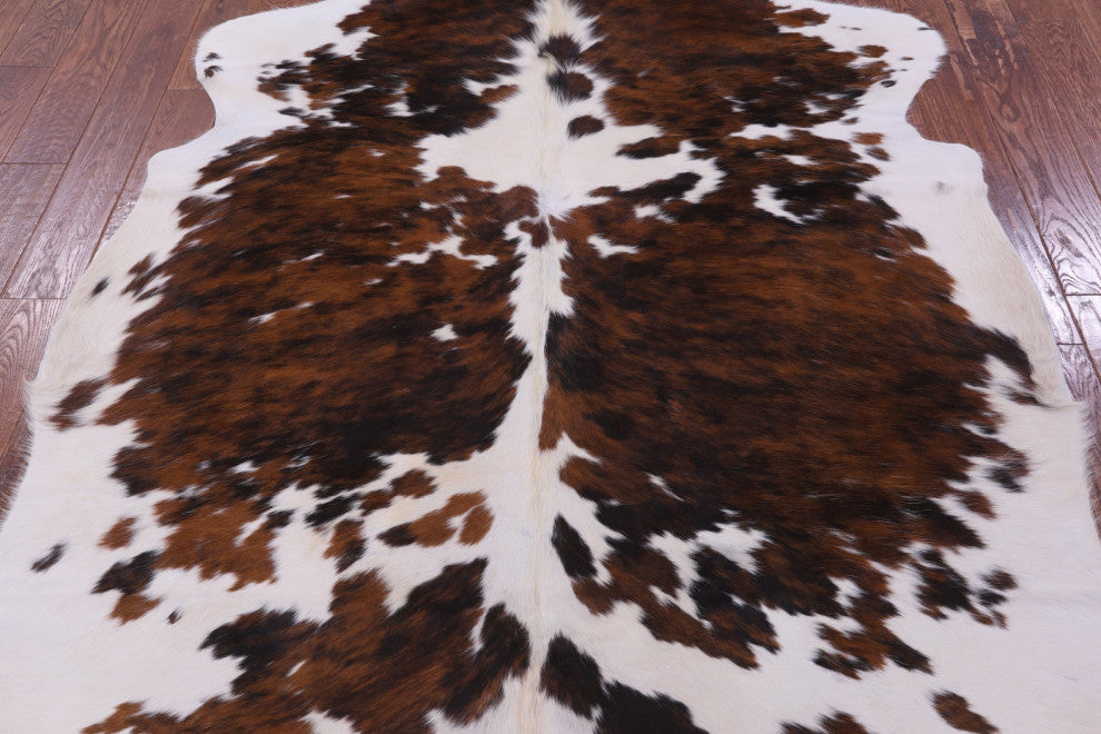 7' 5" X 6' 6" Natural Cowhide Rug C2220