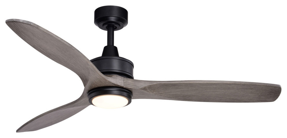 Vaxcel Lighting F0112 Curtiss 52" 3 Blade Indoor / Outdoor 3000K - Black