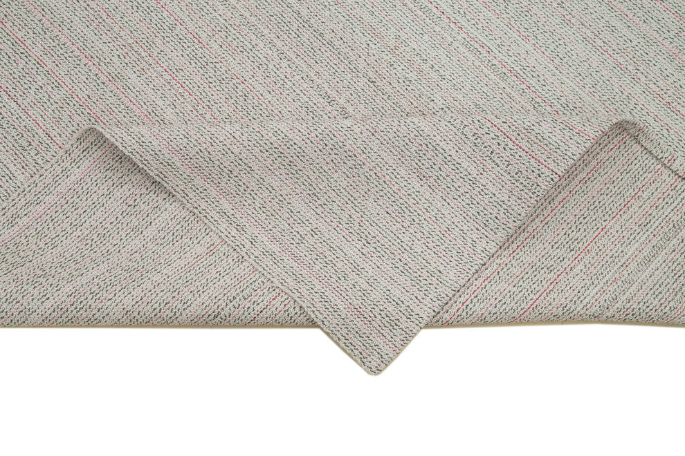 Rug N Carpet - Handmade Turkish 5' 11'' x 8' 10'' Modern Design Wool Kilim Rug