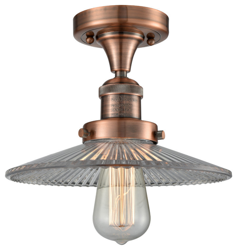 Innovations Lighting 517-1Ch-Ac-G2-Led 1 Light Dimmable Led Semi-Flush Mount