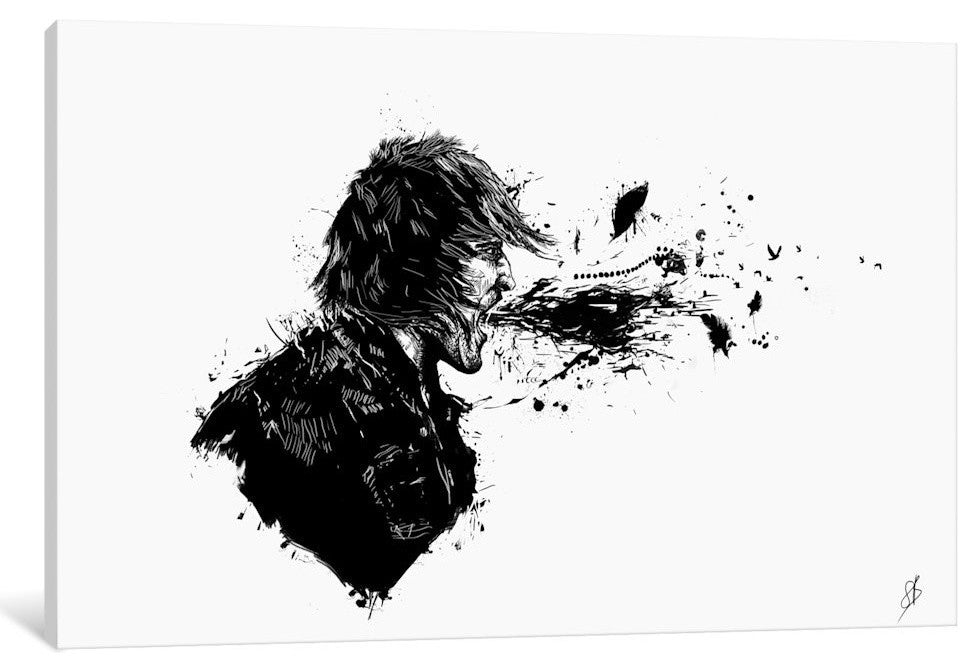 "Scream II" by Balazs Solti, 40x26x1.5