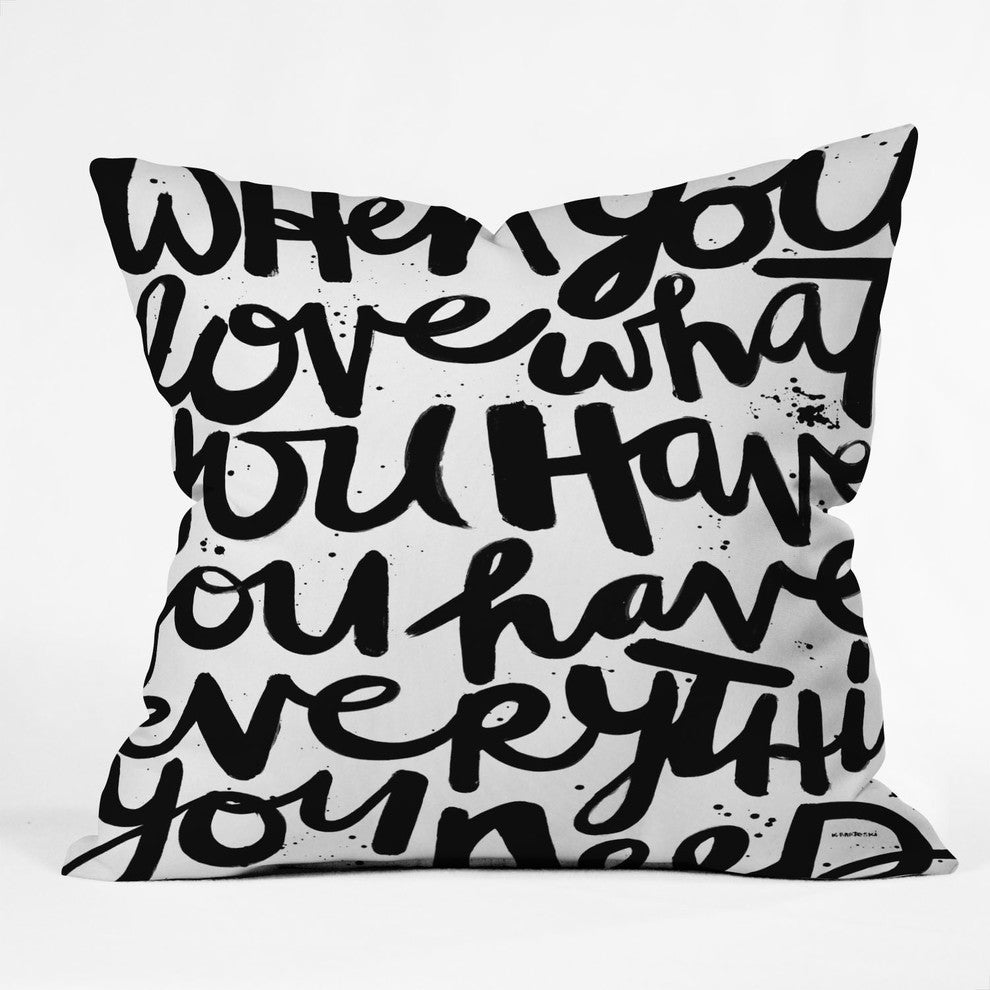 Kal Barteski If You Love Outdoor Throw Pillow