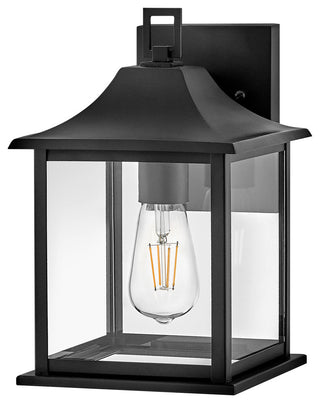 Lark Nolan Small Wall Mount Lantern, Black