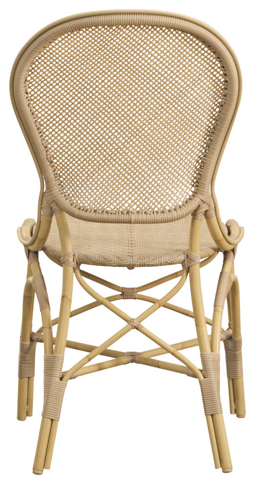 Rossini Outdoor Side Chair, Natural