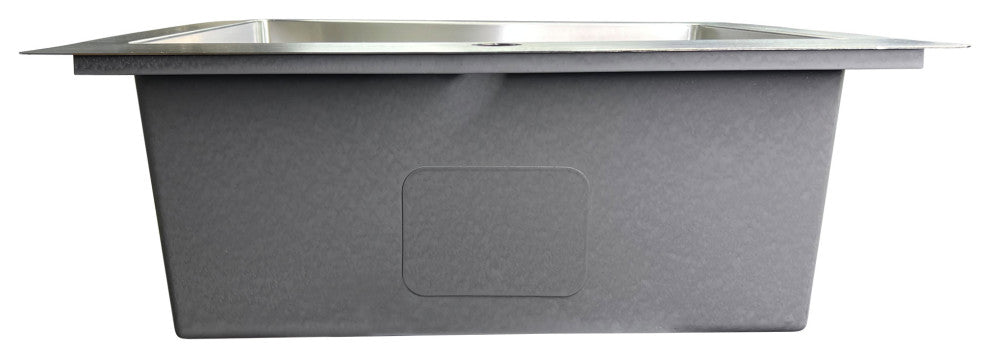 Nantucket Sinks' SR2522-16 Pro Series Small Radius Topmount Sink SR2622-16