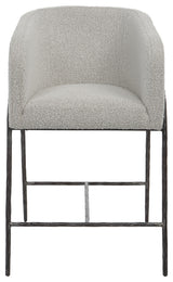 Uttermost 23737 Jacobsen Gray 27" Counter Stool