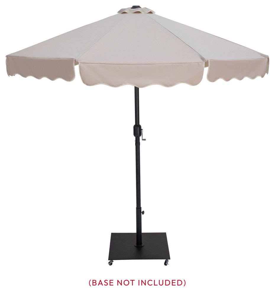Amalfi Patio Umbrella, Beige, No Base