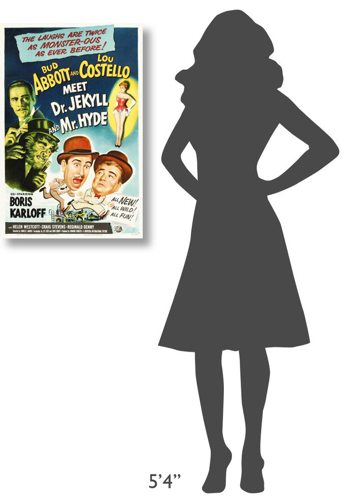 Abbott and Costello, Meet Dr, Jekyll And Mr, Hyde, 01, 20x30