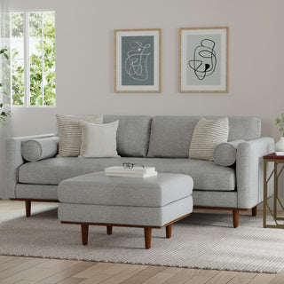 Morrison 89 inch Sofa, Mist Gray