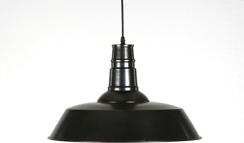 Dowson Pendant Light, Black Gunmetal