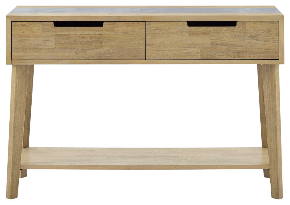 Calgary Gray Sintered Stone Sofa Table