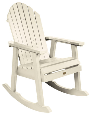 Hamilton Rocking Chair, Weathered Acorn, Whitewash