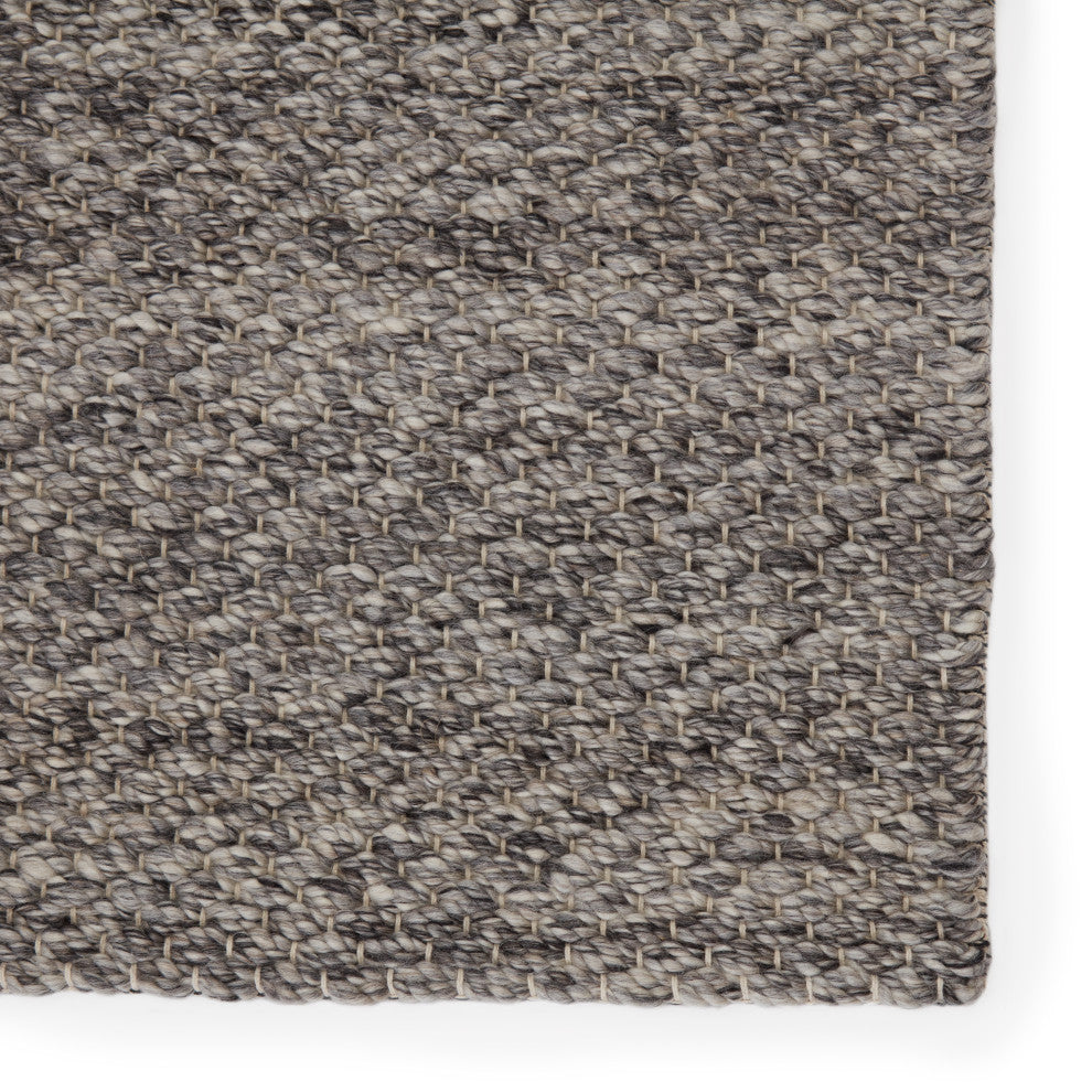 Jaipur Living Karlstadt Handmade Solid Gray/Silver Area Rug, 5'x8'