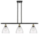 Innovations 516-3I-BAB-GBD-754 3 Light Island Light, Black Antique Brass