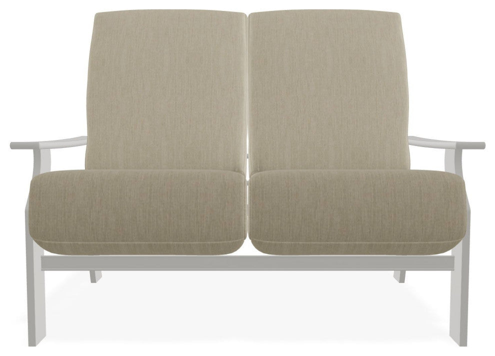 St. Catherine Deep Seat Outdoor Loveseat, Huskie/Snow