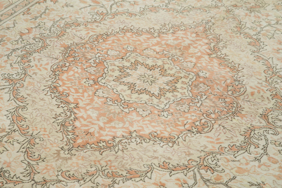 Rug N Carpet - Handmade Turkish 6' 3'' x 9' 9'' Rustic Area Rug