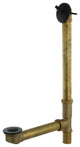 Kingston Brass 16" Trip Lever Waste and Overflow Drain, Oil Rubbed Bronze