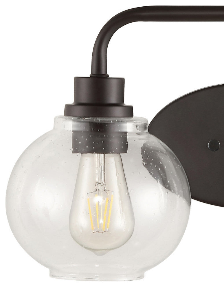 Sandrine Iron LED Vanity Light, Oil Rubbed Bronze, 2 Bulb