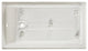 Voltaire 60"x36" Acrylic Drop-in Bathtub