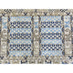 Beige, Hand Knotted Afghan Ersari Soft Wool Oriental Rug, 8'0"x9'9"