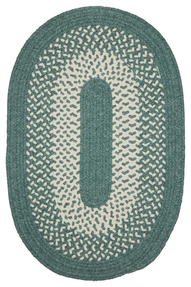 Colonial Mills Jackson JK10 Teal Traditional Area Rug, 12' Round